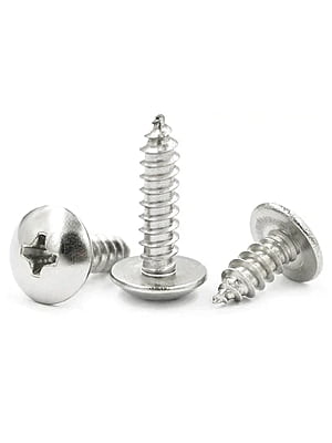 304 Stainless Steel Large Flat Head Self-Tapping Screw Cross Handle Screw