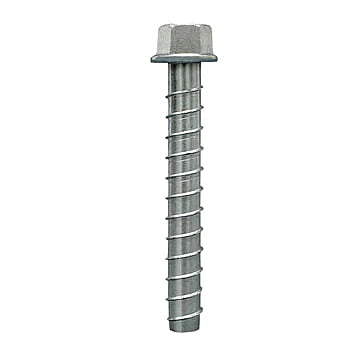 Simpson Strong Tie 5/8" x 6-1/2 Titen HD Hex Head Heavy-Duty Screw Anchors, Mechanically Galvanized (1/Pkg)