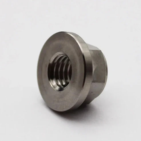 Titanium Hex Flange Nut